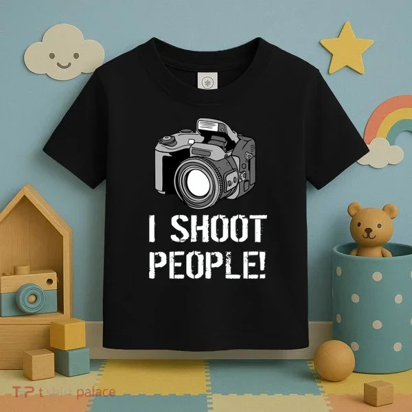 I Shoot People (Camera) Toddler T-Shirt