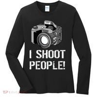 I Shoot People (Camera) Women's Long Sleeve Shirt thumb 0