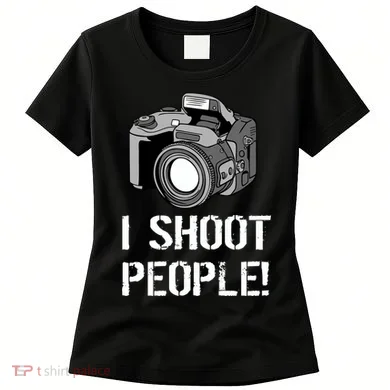 I Shoot People (Camera) Women's T-Shirt