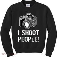 I Shoot People (Camera) Kids Sweatshirt thumb 0