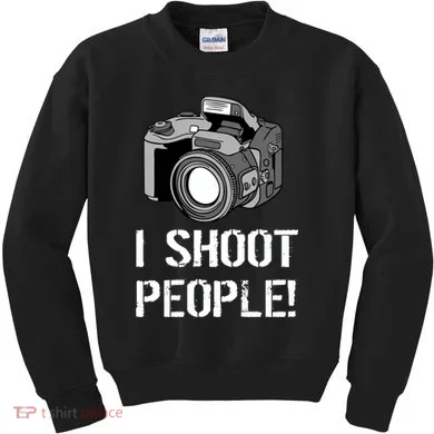 I Shoot People (Camera) Kids Sweatshirt
