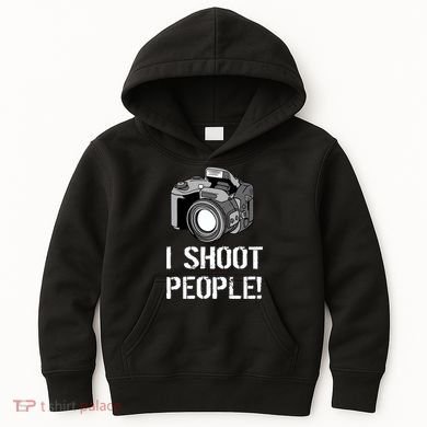 I Shoot People (Camera) Kids Hoodie