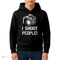 I Shoot People (Camera) Kids Hoodie thumb 4