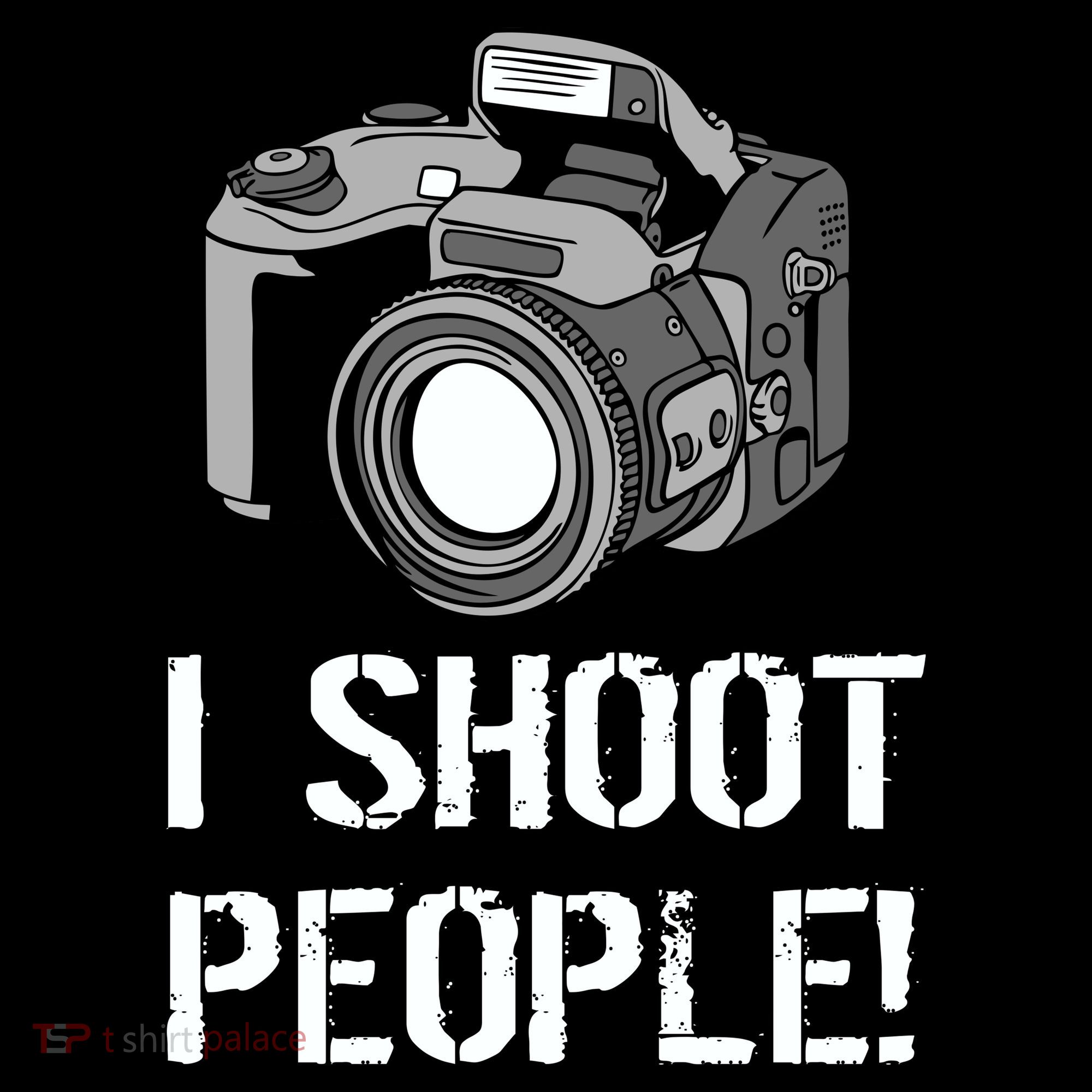 I Shoot People (Camera) Kids Long Sleeve Shirt