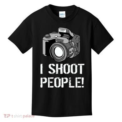 I Shoot People (Camera) Kids T-Shirt