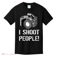 I Shoot People (Camera) Kids T-Shirt thumb 0