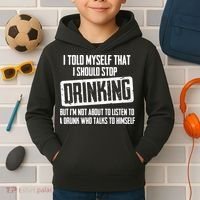 I Should Stop Drinking Funny Kids Hoodie thumb 2