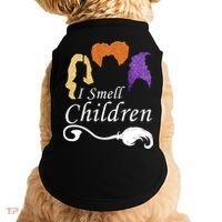 I Smell Children Funny Halloween Doggie Tank thumb 0