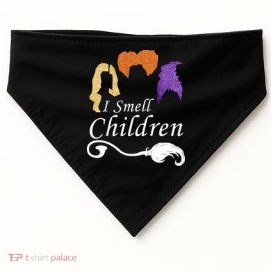 I Smell Children Funny Halloween USA-Made Doggie Bandana