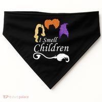I Smell Children Funny Halloween USA-Made Doggie Bandana thumb 0