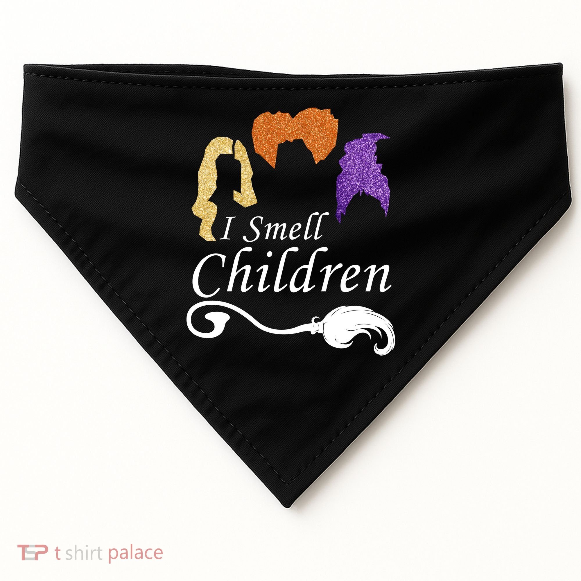 I Smell Children Funny Halloween USA-Made Doggie Bandana
