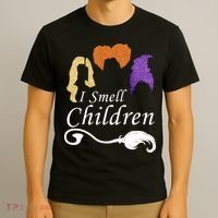 I Smell Children Funny Halloween T-Shirt thumb 3