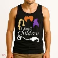 I Smell Children Funny Halloween Tank Top thumb 3