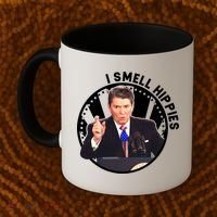 I Smell Hippies Reagan  Coffee Mug thumb 2