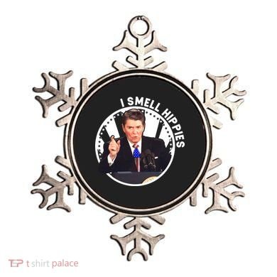 I Smell Hippies Reagan  Ornament