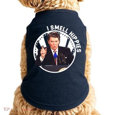 I Smell Hippies Reagan  Doggie Tank