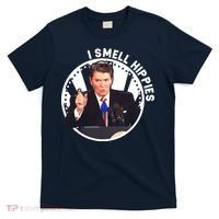 I Smell Hippies Reagan  T-Shirt thumb 0