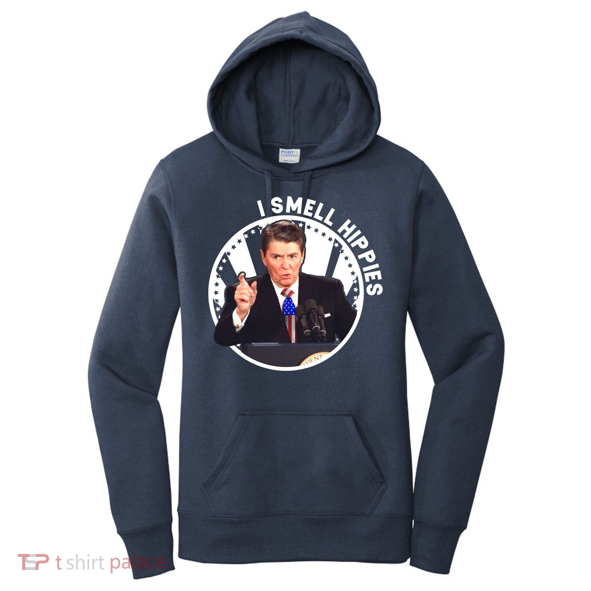 I Smell Hippies Reagan  Women's Hoodie