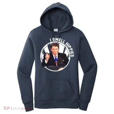 I Smell Hippies Reagan Women's Hoodie