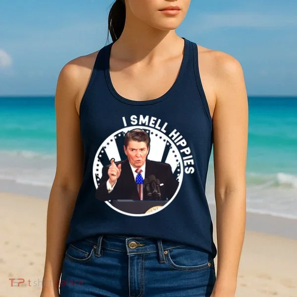 I Smell Hippies Reagan  Women's Tank Top