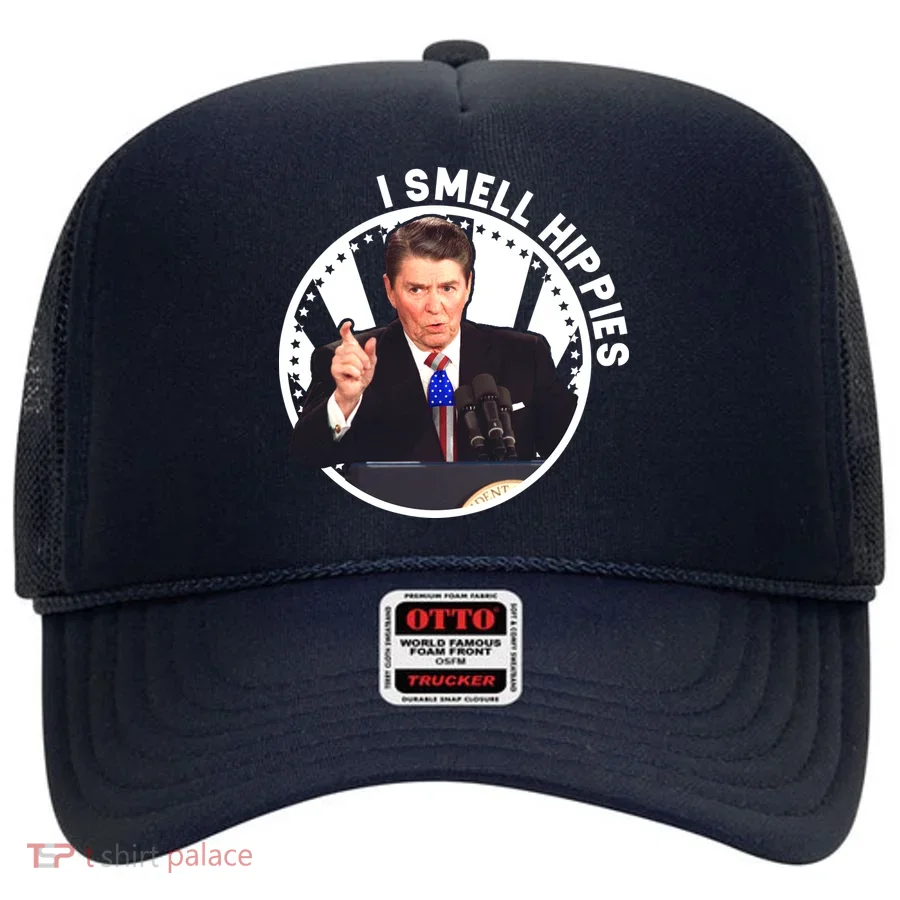 I Smell Hippies Reagan  Hat