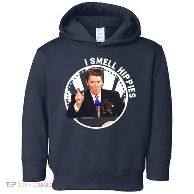 I Smell Hippies Reagan Toddler Hoodie