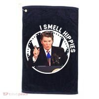 I Smell Hippies Reagan  Golf Towel thumb 0