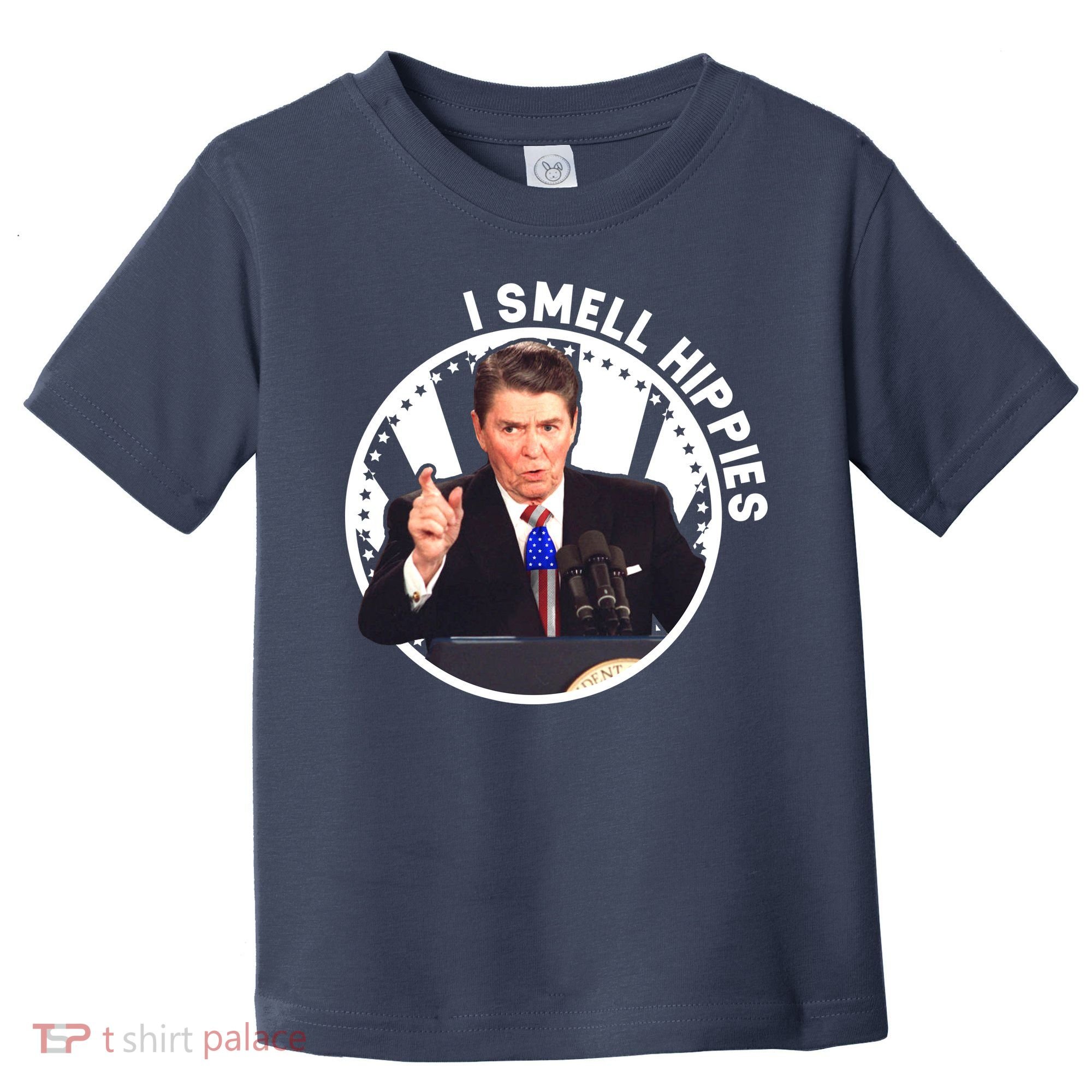 I Smell Hippies Reagan  Toddler T-Shirt