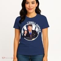 I Smell Hippies Reagan  Women's T-Shirt thumb 4