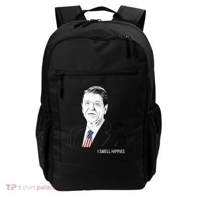 I Smell Hippies Ronald Reagan Backpack