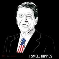 I Smell Hippies Ronald Reagan Mousepad thumb 1