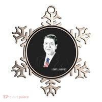 I Smell Hippies Ronald Reagan Ornament thumb 0