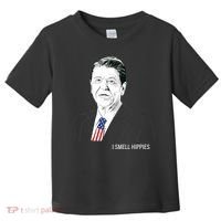 I Smell Hippies Ronald Reagan Toddler T-Shirt thumb 0