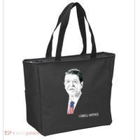 I Smell Hippies Ronald Reagan Tote Bag thumb 2