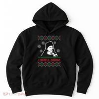 I Smell Snow Ugly Christmas Funny Hoodie thumb 0