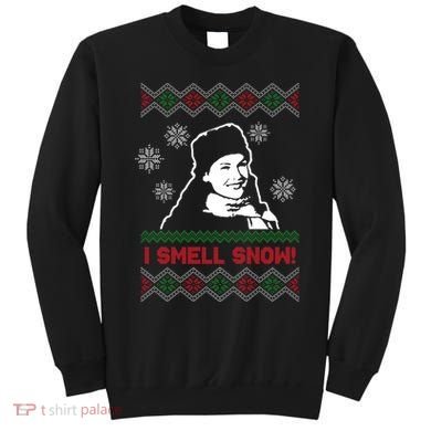 I Smell Snow Ugly Christmas Funny Sweatshirt
