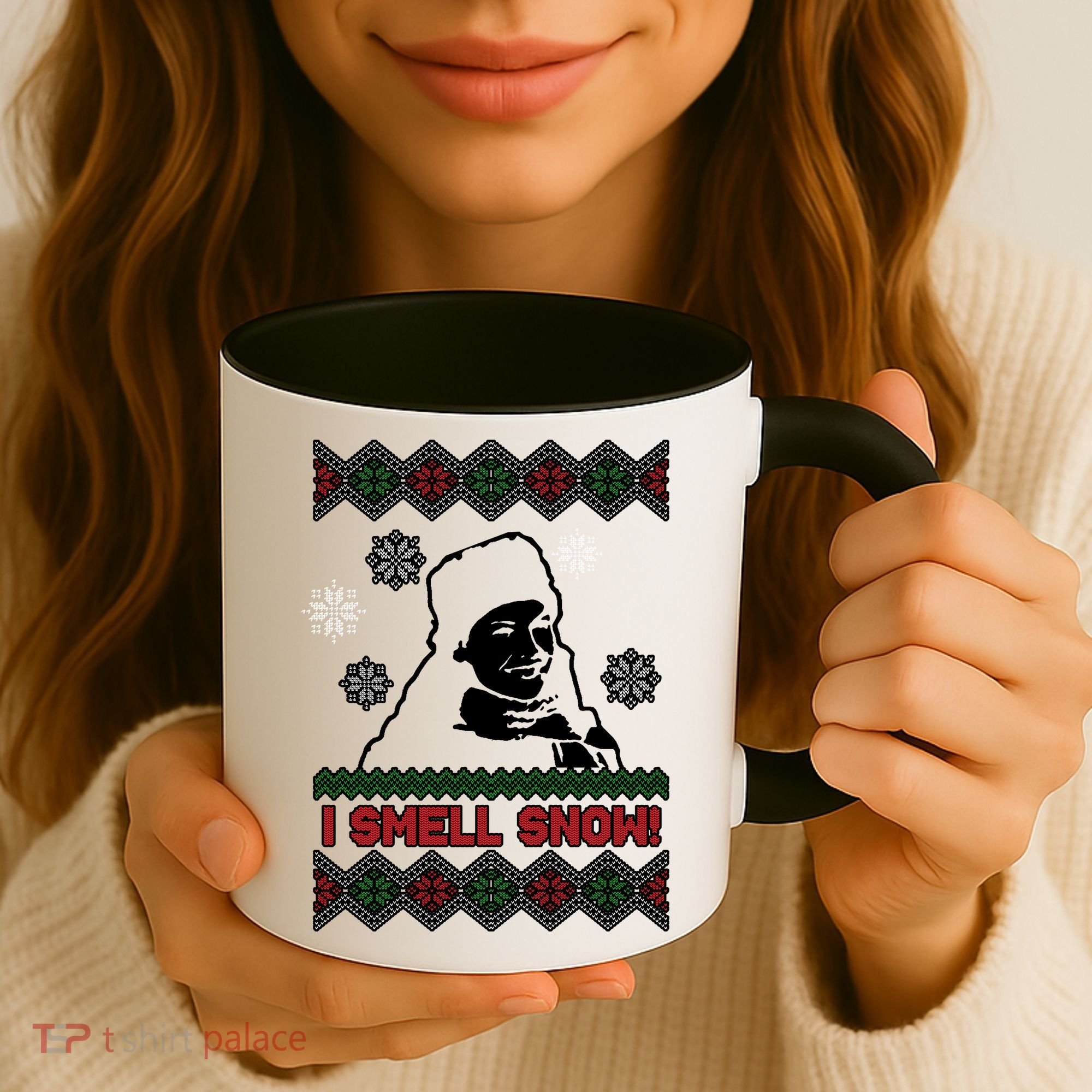 I Smell Snow Ugly Christmas Funny Coffee Mug