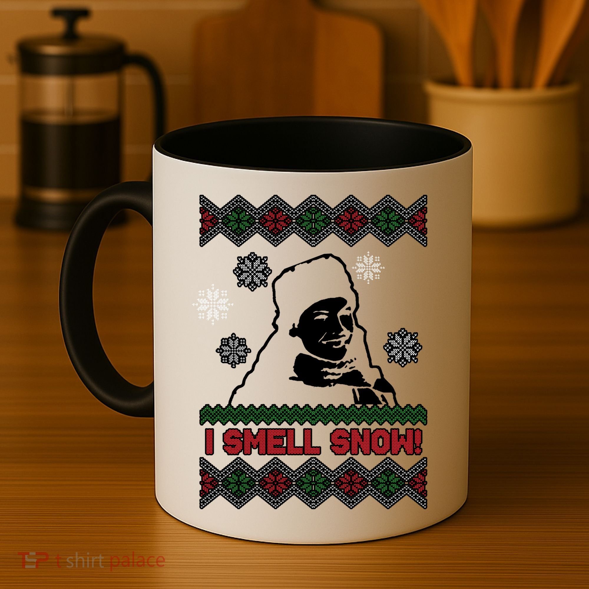 I Smell Snow Ugly Christmas Funny Coffee Mug