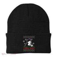 I Smell Snow Ugly Christmas Funny Beanie thumb 0
