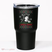 I Smell Snow Ugly Christmas Funny Tumbler thumb 0