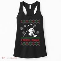 I Smell Snow Ugly Christmas Funny Women's Tank Top thumb 0