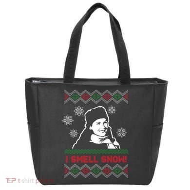 I Smell Snow Ugly Christmas Funny Tote Bag