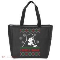 I Smell Snow Ugly Christmas Funny Tote Bag thumb 0