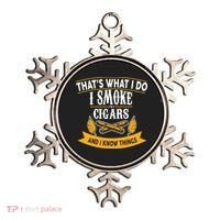I Smoke Cigars And Know Thing Funny  Ornament thumb 0
