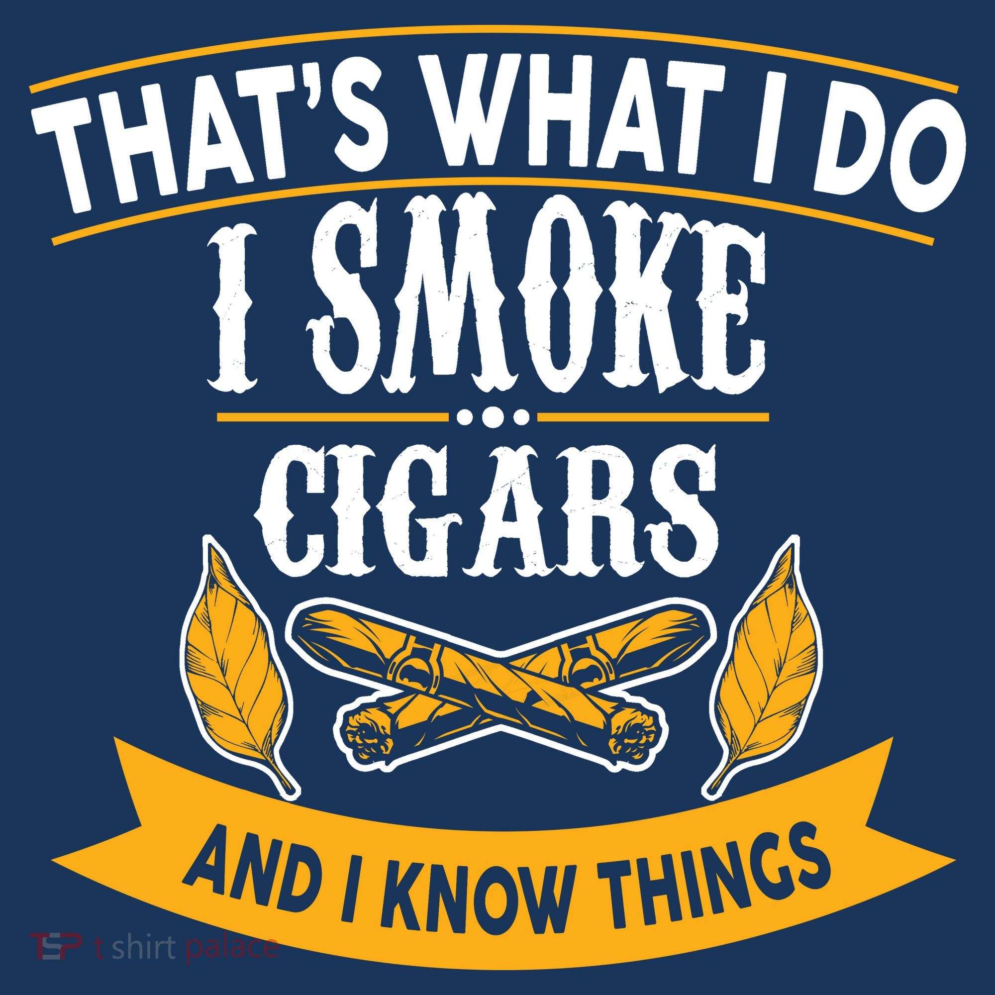 I Smoke Cigars And Know Thing Funny  Kids T-Shirt