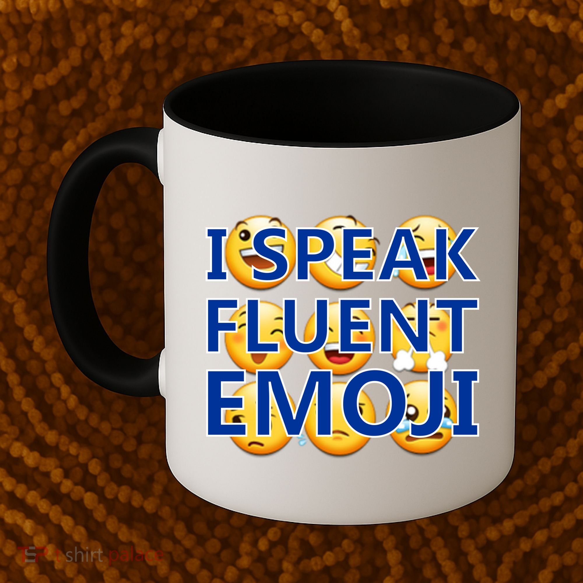 I Speak Fluent Emoji Coffee Mug