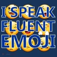 I Speak Fluent Emoji Doggie Tank thumb 4
