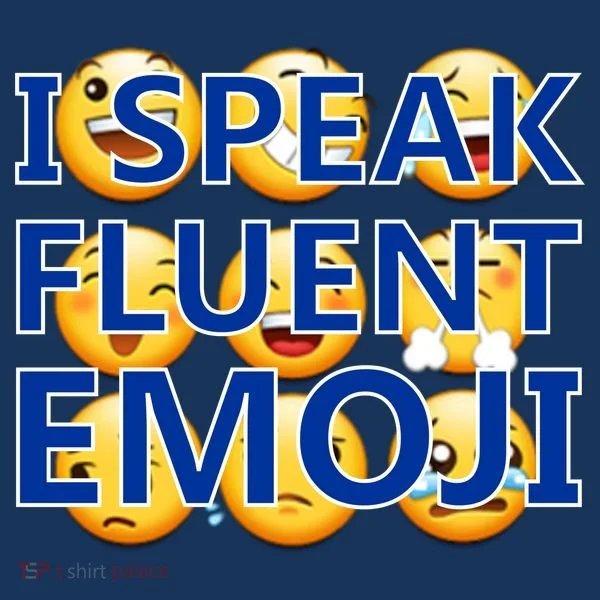I Speak Fluent Emoji Doggie Tank