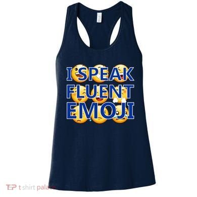 I Speak Fluent Emoji Women's Tank Top