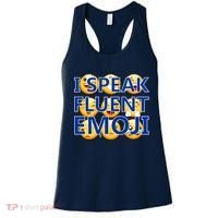 I Speak Fluent Emoji Women's Tank Top thumb 0